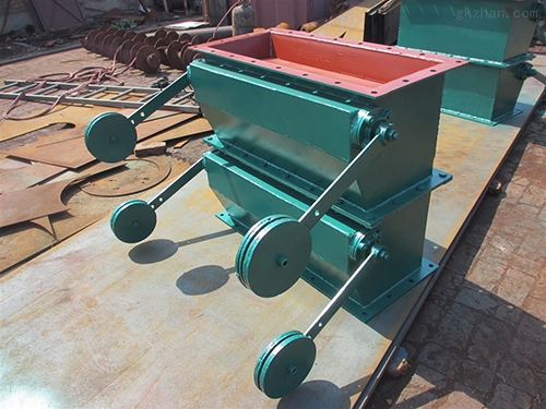 双层重锤翻板卸灰阀​